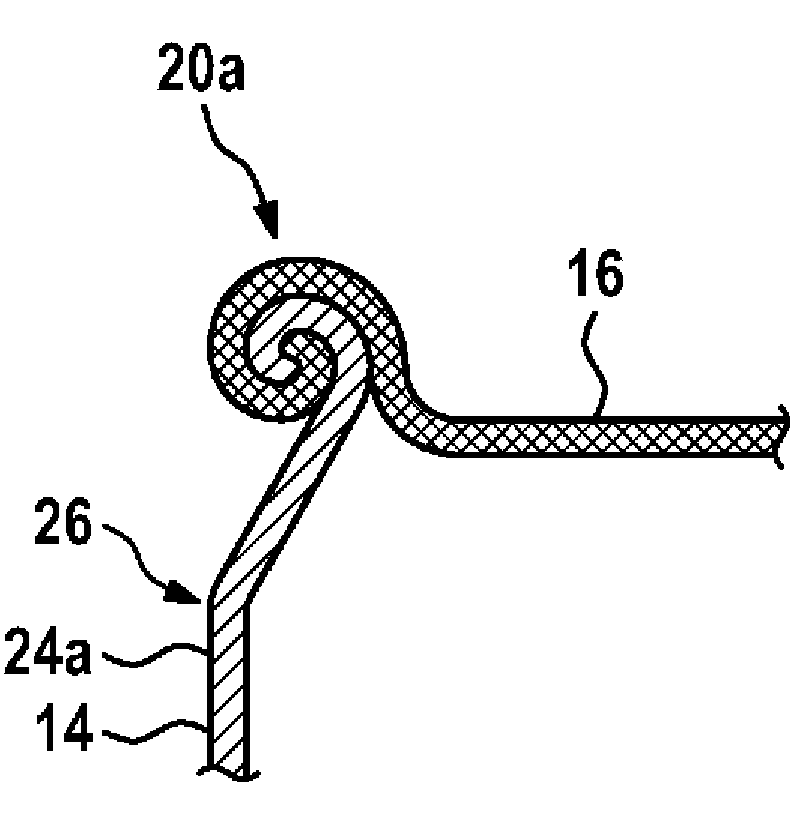 Battery cell and method for closing the battery cell