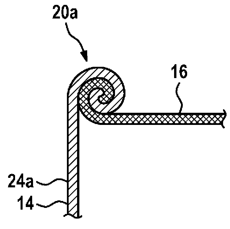 Battery cell and method for closing the battery cell