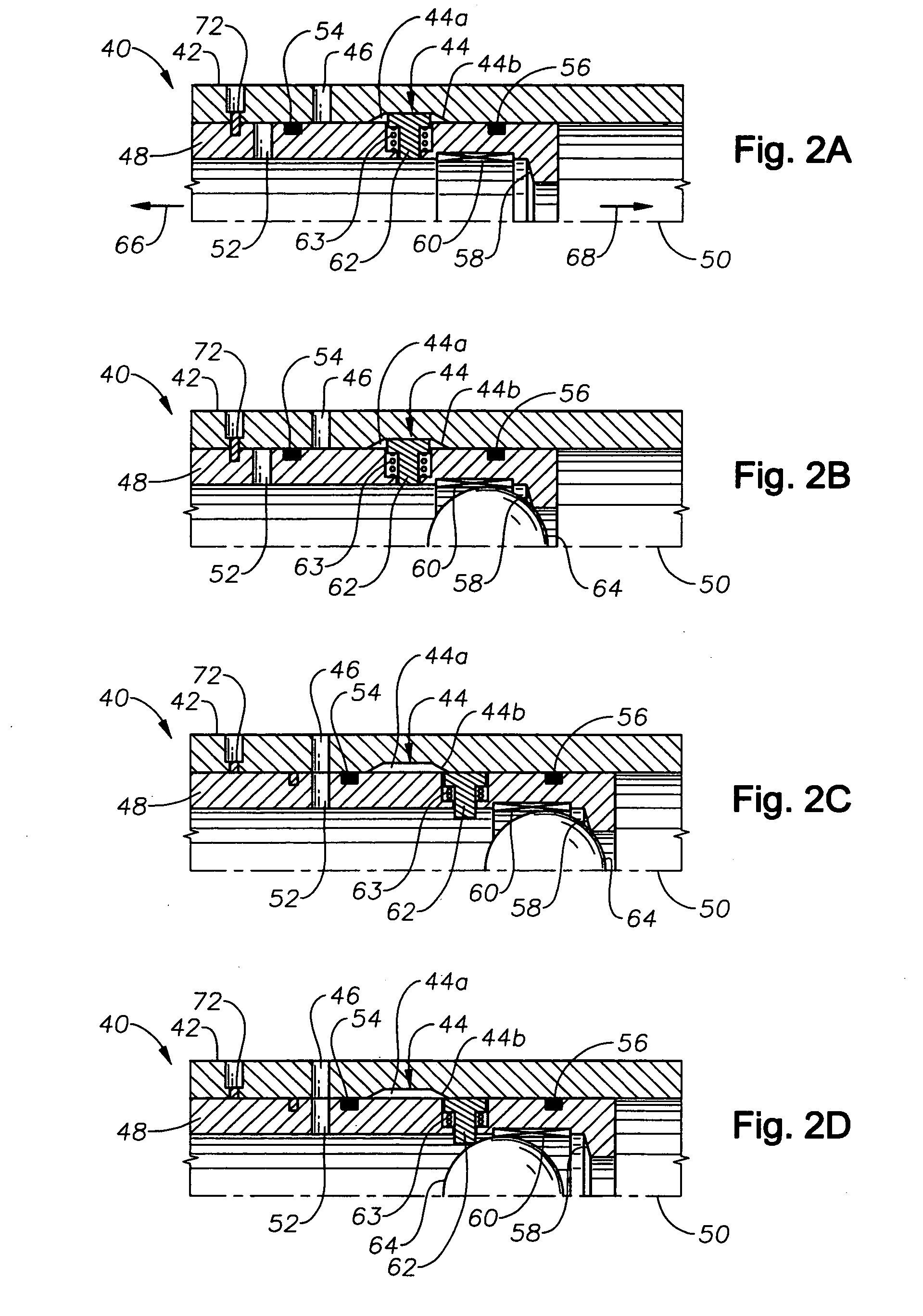 Bi-directional ball seat system and method