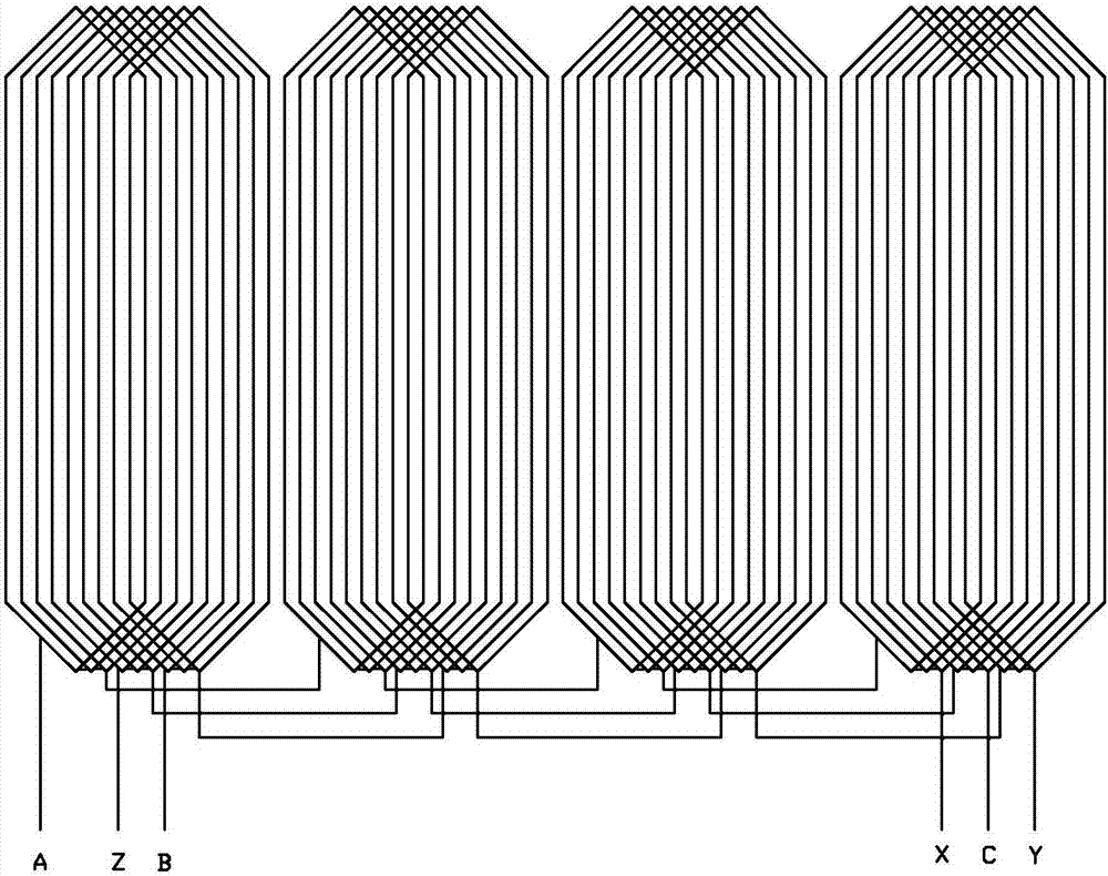 Double-rotor and double-winding flat-plate linear generator based on magnetic field modulation principle