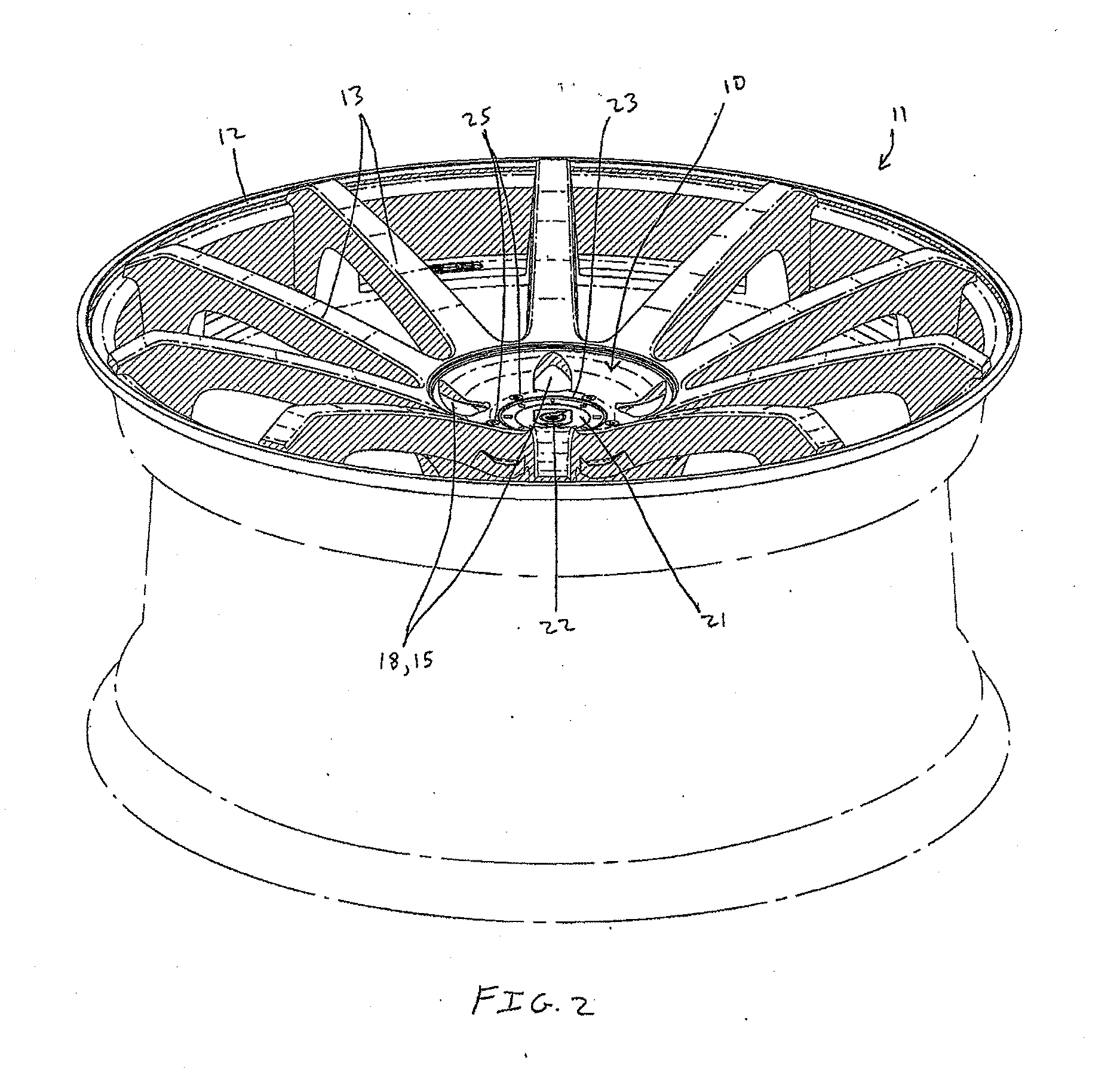 Direct bolt simulated cap