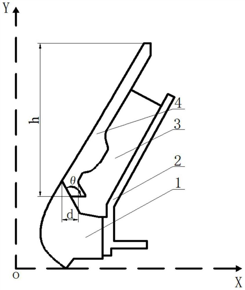 Optimization design method for structural parameters of solid rocket engine jet pipe