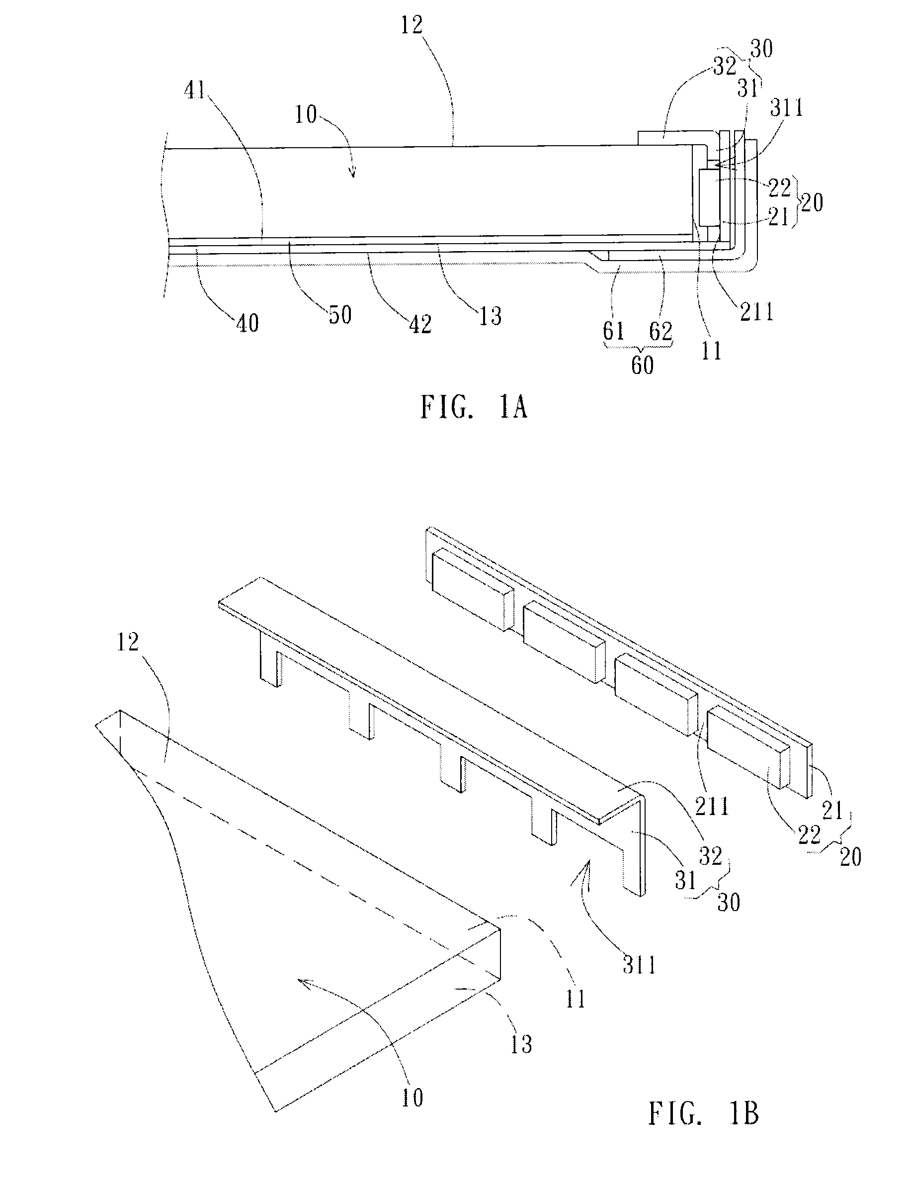 Backlight Structure and Manufacturing Method Thereof