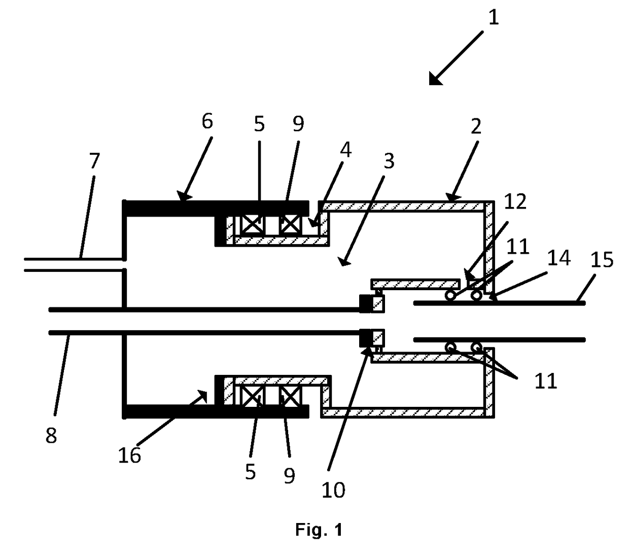 Rotary feed-through for mounting a rotating substrate tube in a lathe, a CVD lathe and a corresponding method using the CVD lathe