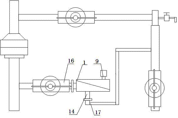 An oil well casing pressure control device