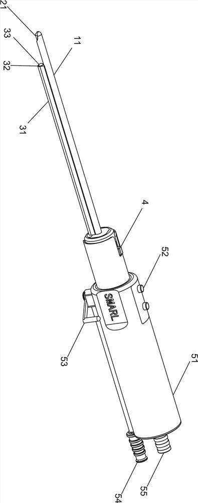 Medical planing cutter with endoscope