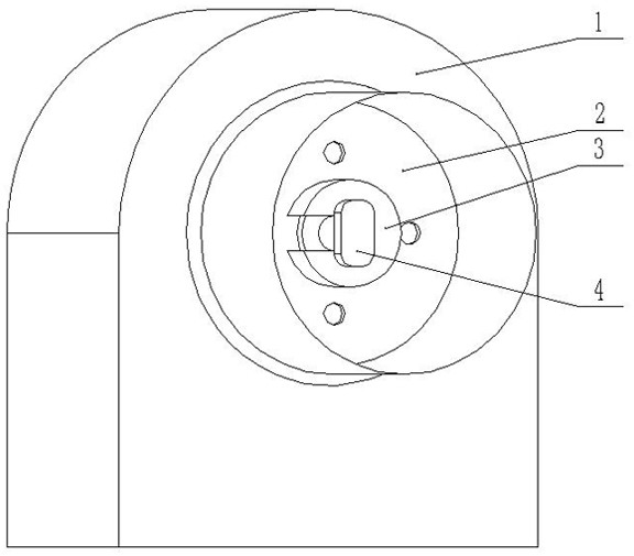 Full-automatic loading and unloading positioning device for bowl cutter