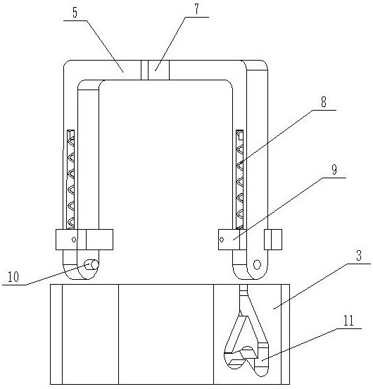 Full-automatic loading and unloading positioning device for bowl cutter