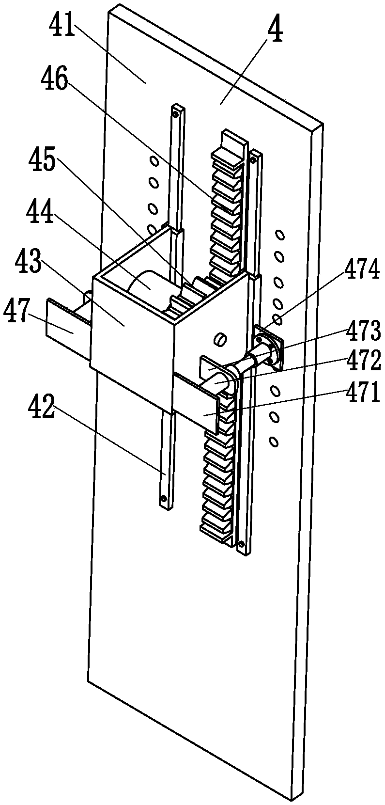 Automatic disassembly and assembly equipment for iron core and iron yoke for substation transformer