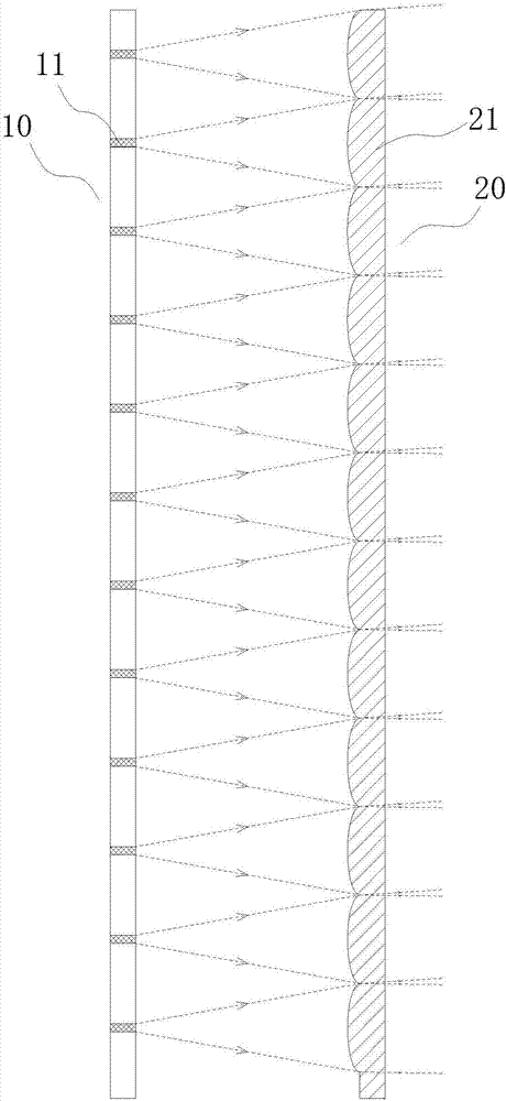 Device capable of compressing divergence angle of VCSEL laser