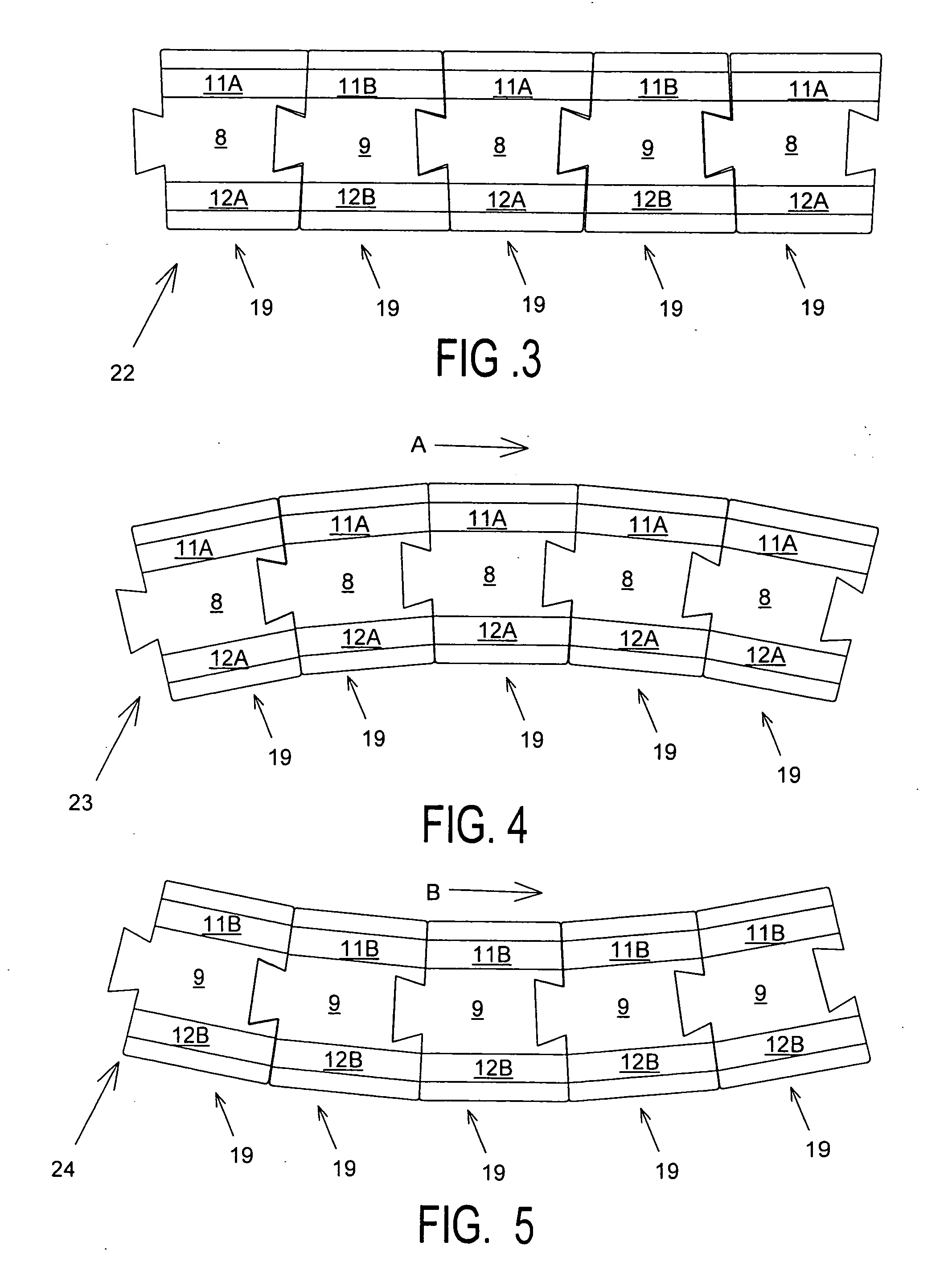 Toy-vehicle track section