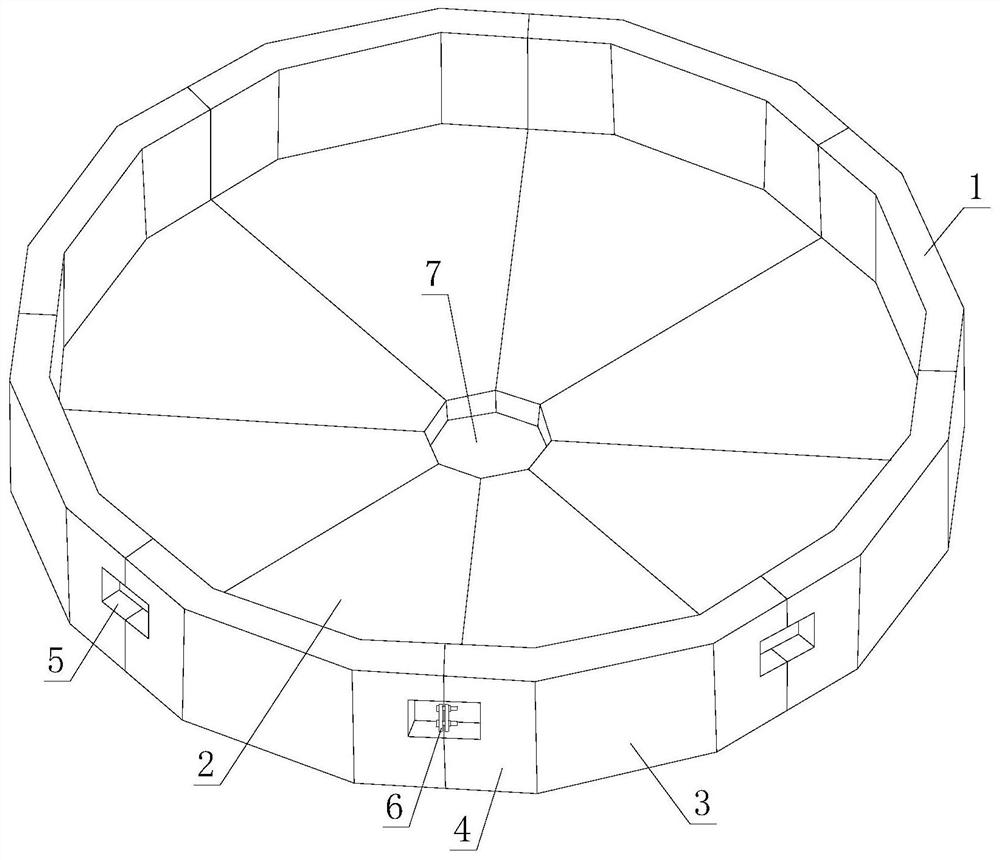 Assembly type fishpond