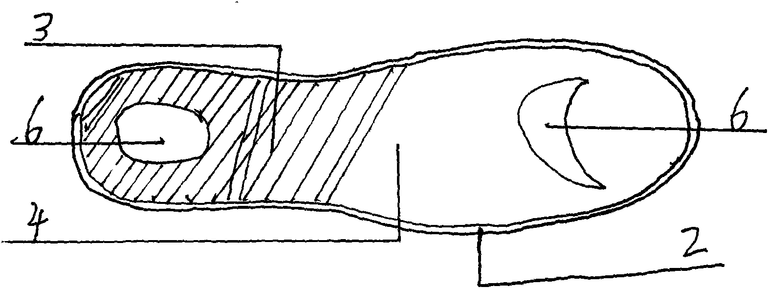 Multifunctional insole with side wall and preparation method thereof