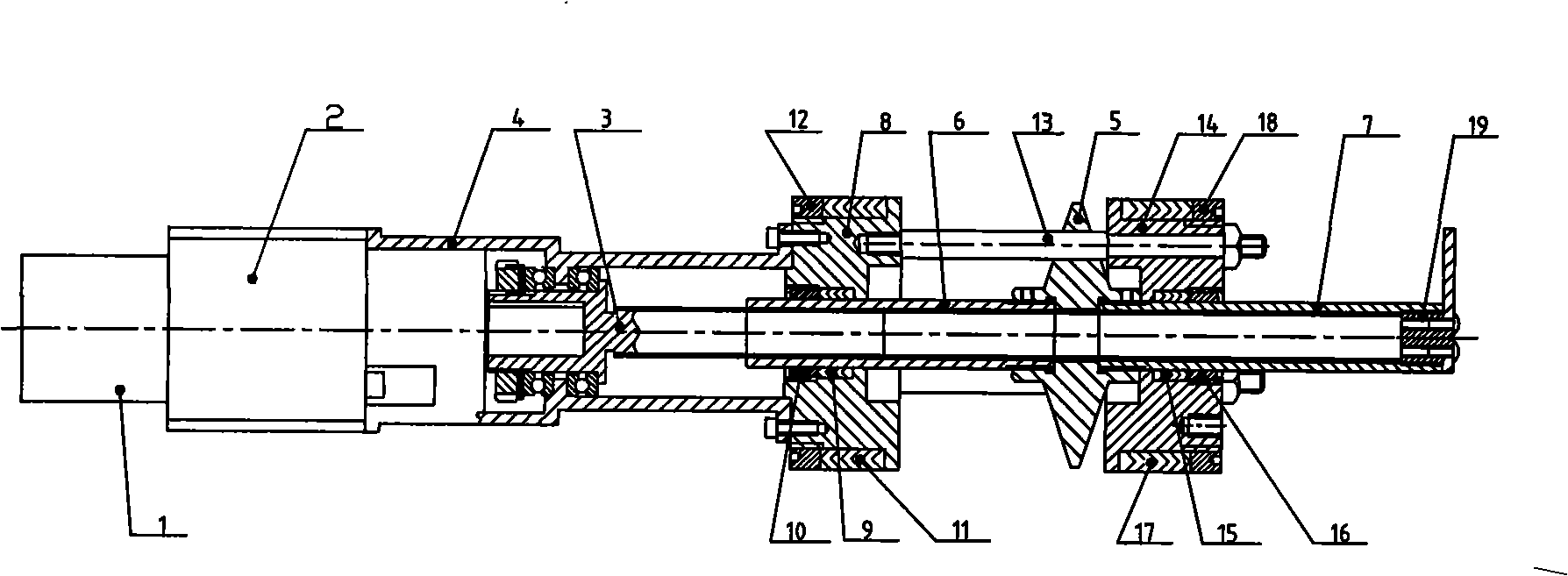 Method for preparing a cannon-cleaning device using abrasive flows