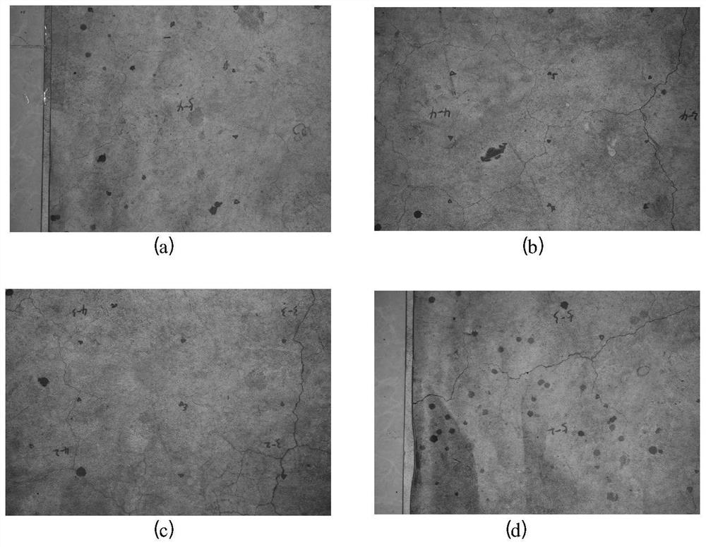 Bridge crack detection method based on image superposition and crack information fusion