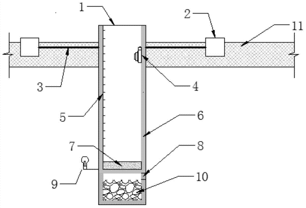 Optical ice thickness observation barrel