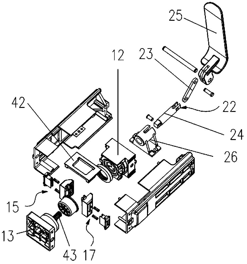 Coffee brewing device and coffee machine using same