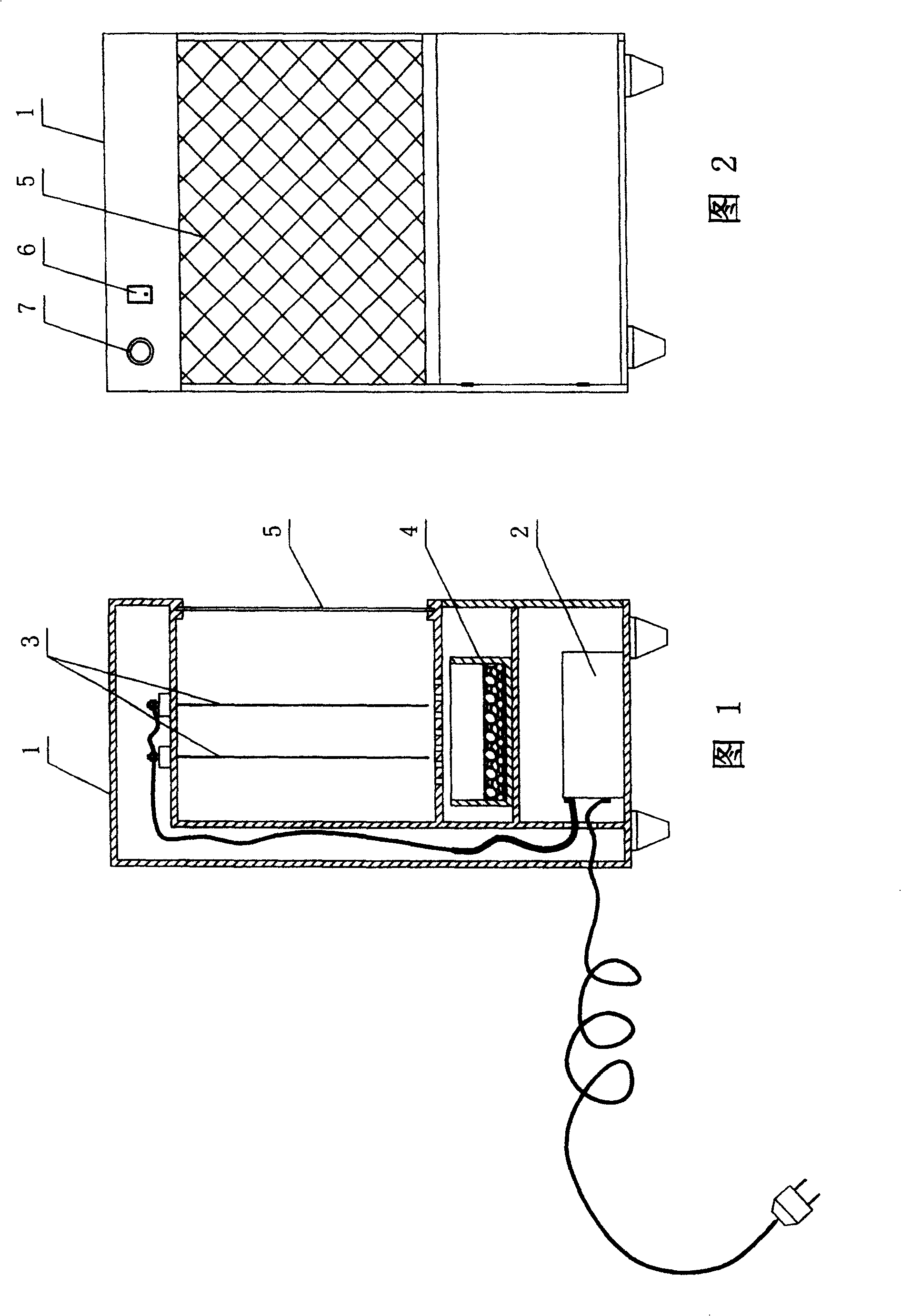 Mosquito-fly bait and mosquito fly killing device using same