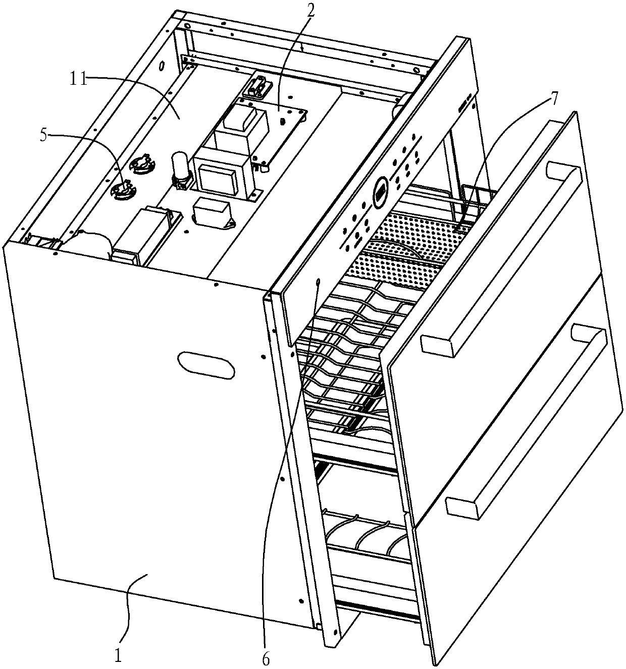 Disinfection cabinet and control method thereof