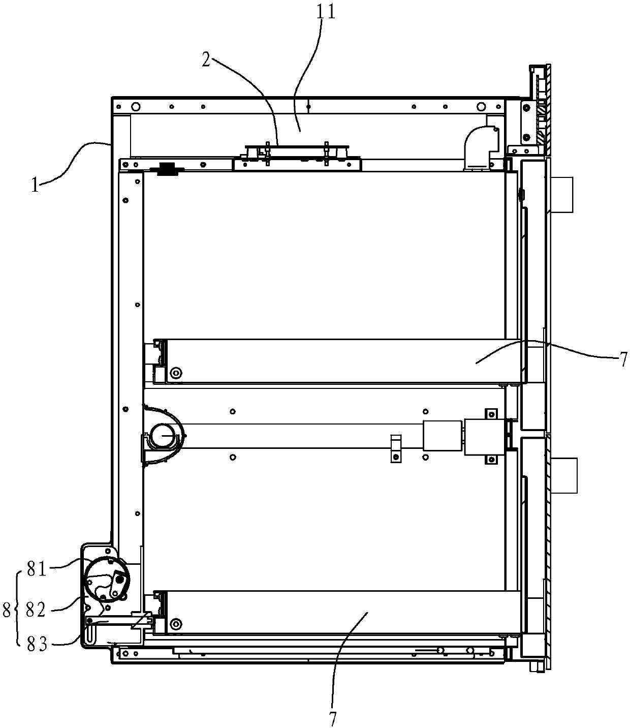 Disinfection cabinet and control method thereof