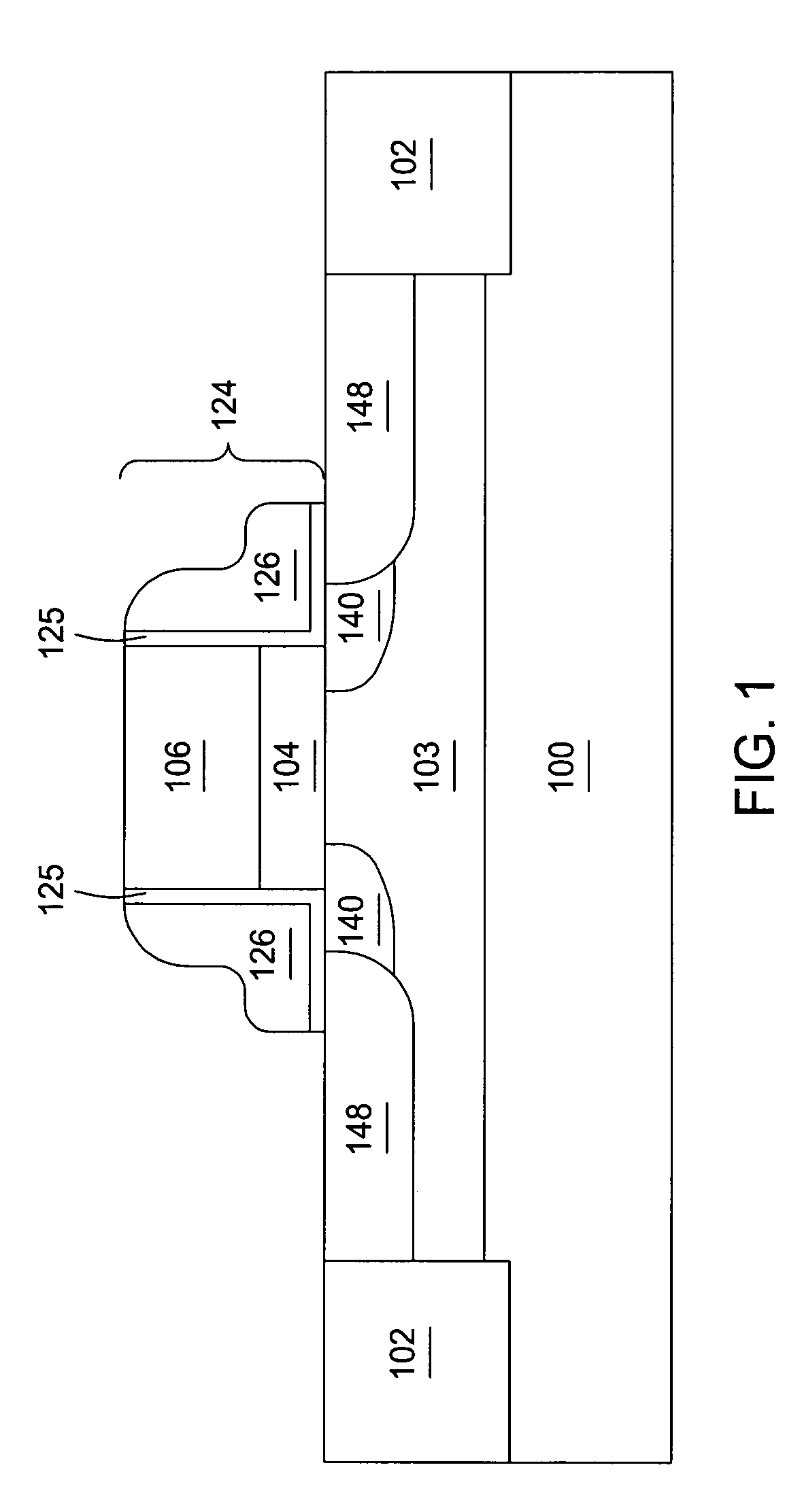 Method for producing gate stack sidewall spacers