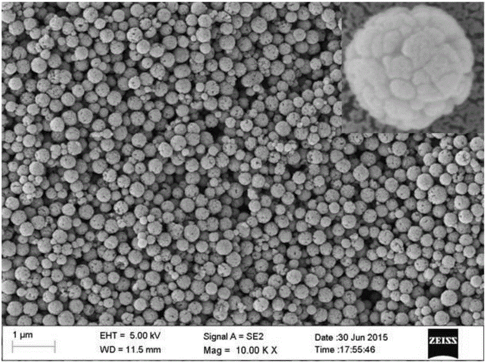 A mofs/tio based  <sub>2</sub> Analysis and detection method of bactericide in water for magnetic composite materials