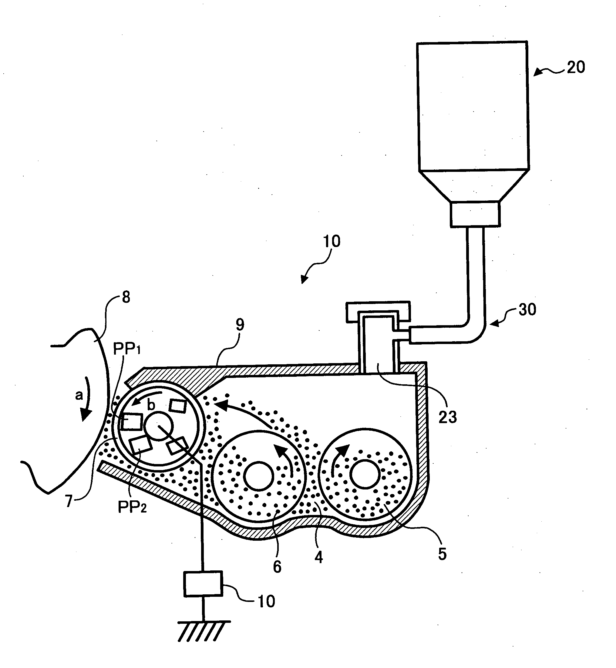 Magnetic carrier, two-component developer, development method, development device and image forming apparatus of electrophotography