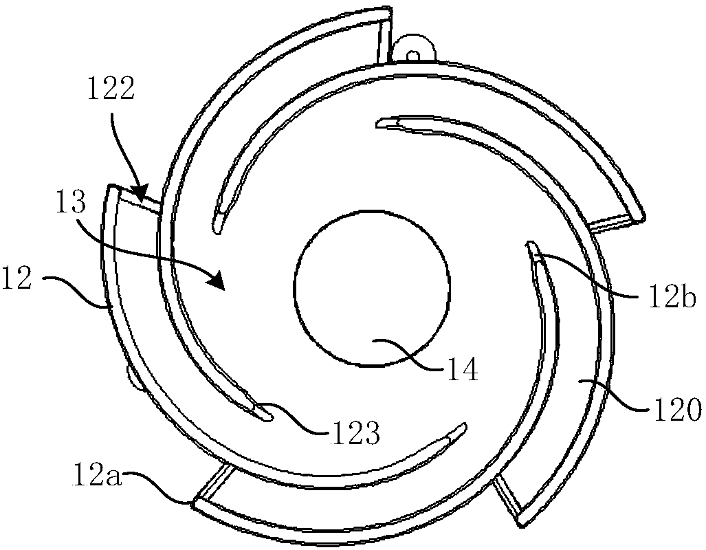 Cyclone separator and filtering assembly