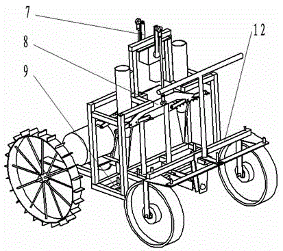 Power-driven transplanter