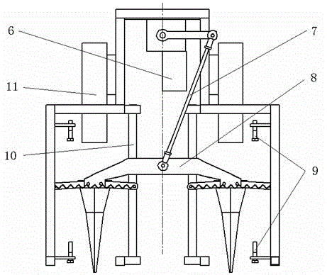 Power-driven transplanter