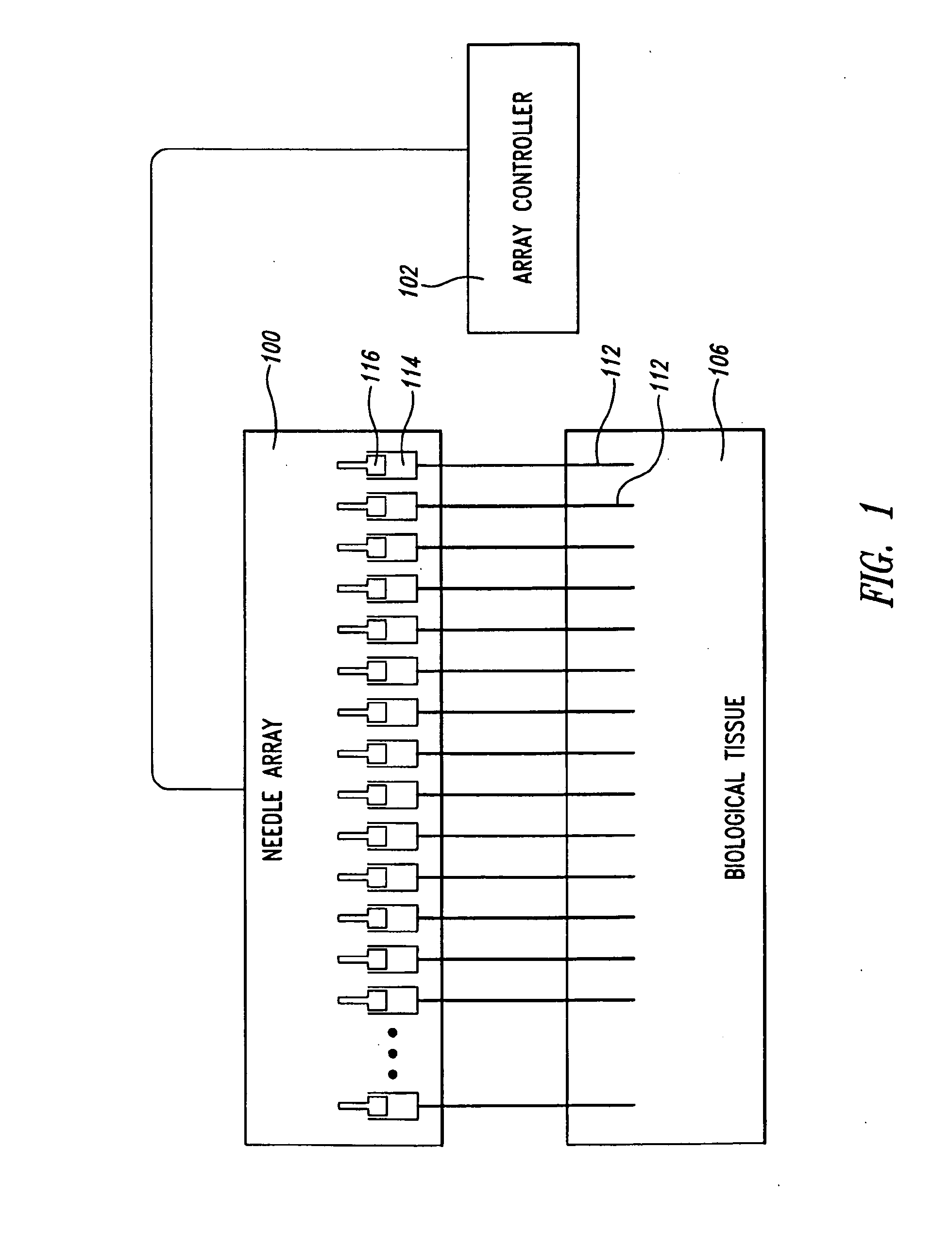 Needle array assembly and method for delivering therapeutic agents