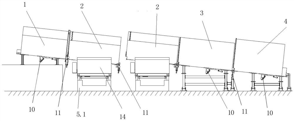 An automatic sorting method for vertical transmission of customized furniture panels