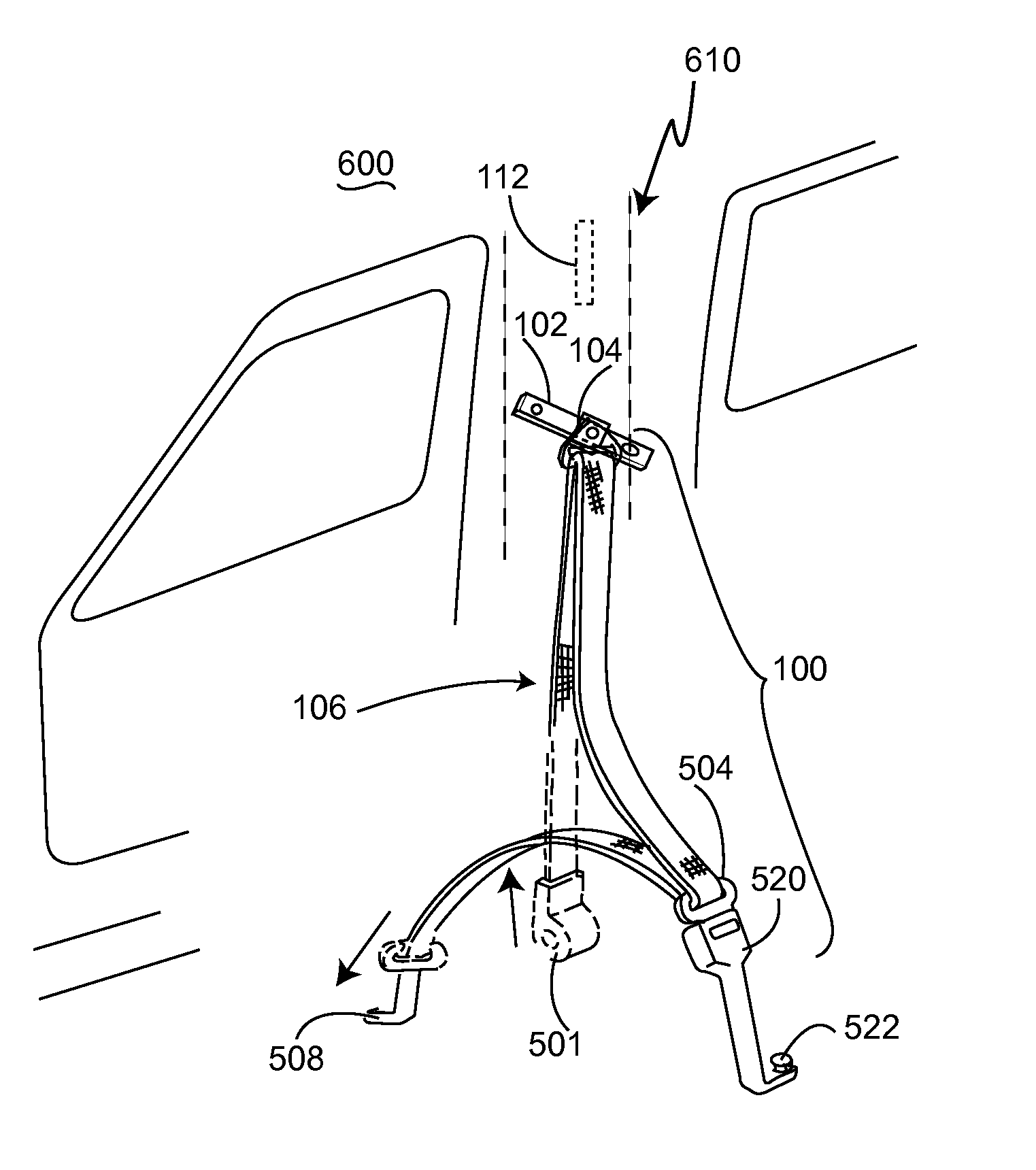 Seat Belt Assembly and Method of Installation