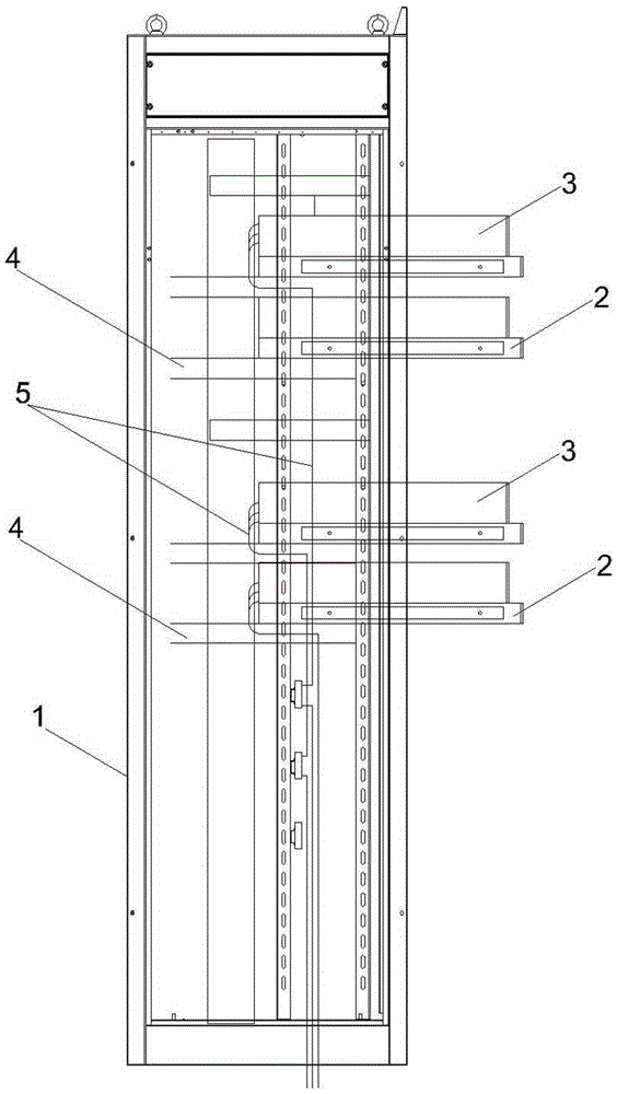 Intelligent auxiliary control system group screen method capable of realizing front wiring of screen cabinet