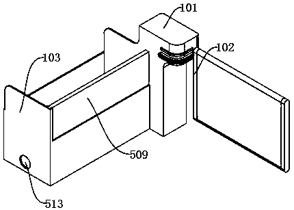 Garbage salvage device with transverse interception function for hydraulic engineering