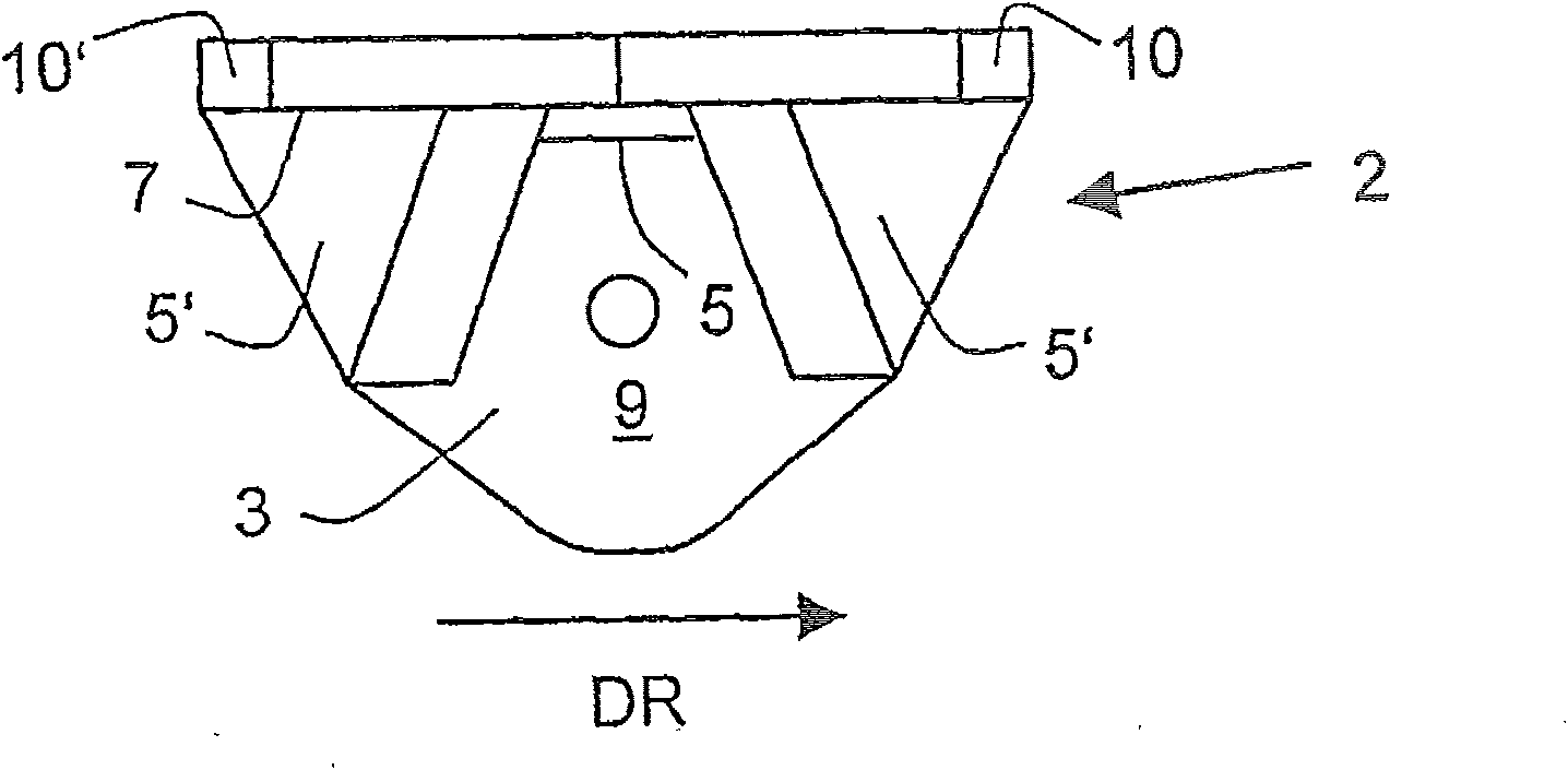 Tooth element for removing roller