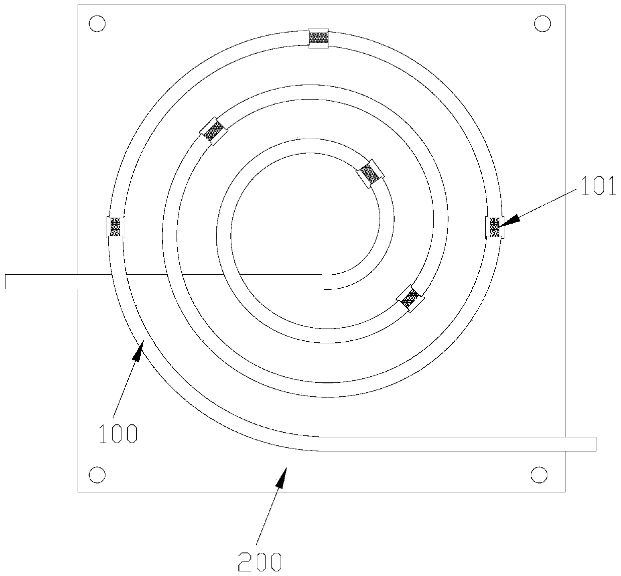 A cladding power stripper for removing high-order mode laser and its manufacturing method