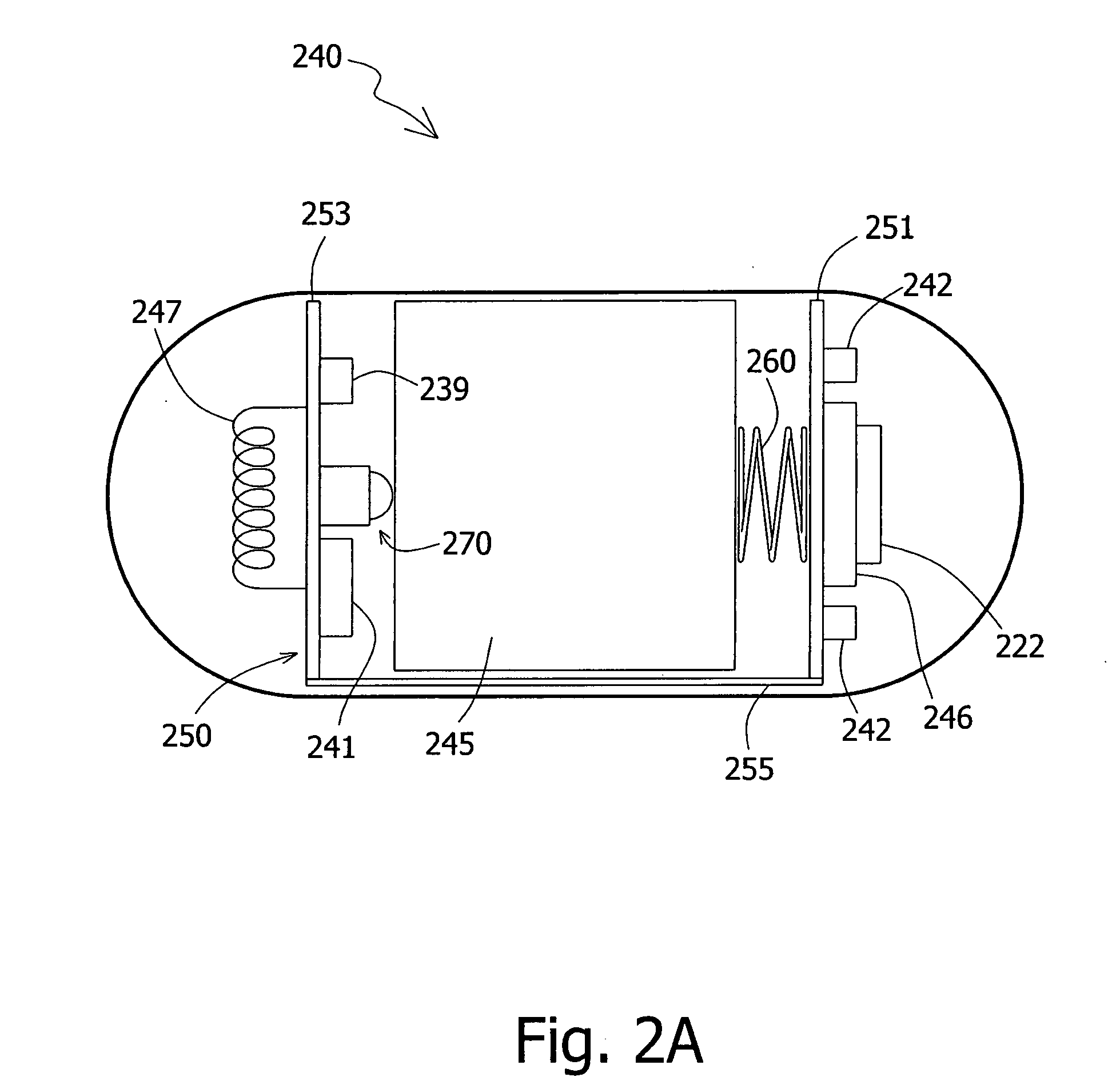 Battery contacts for an in-vivo imaging device