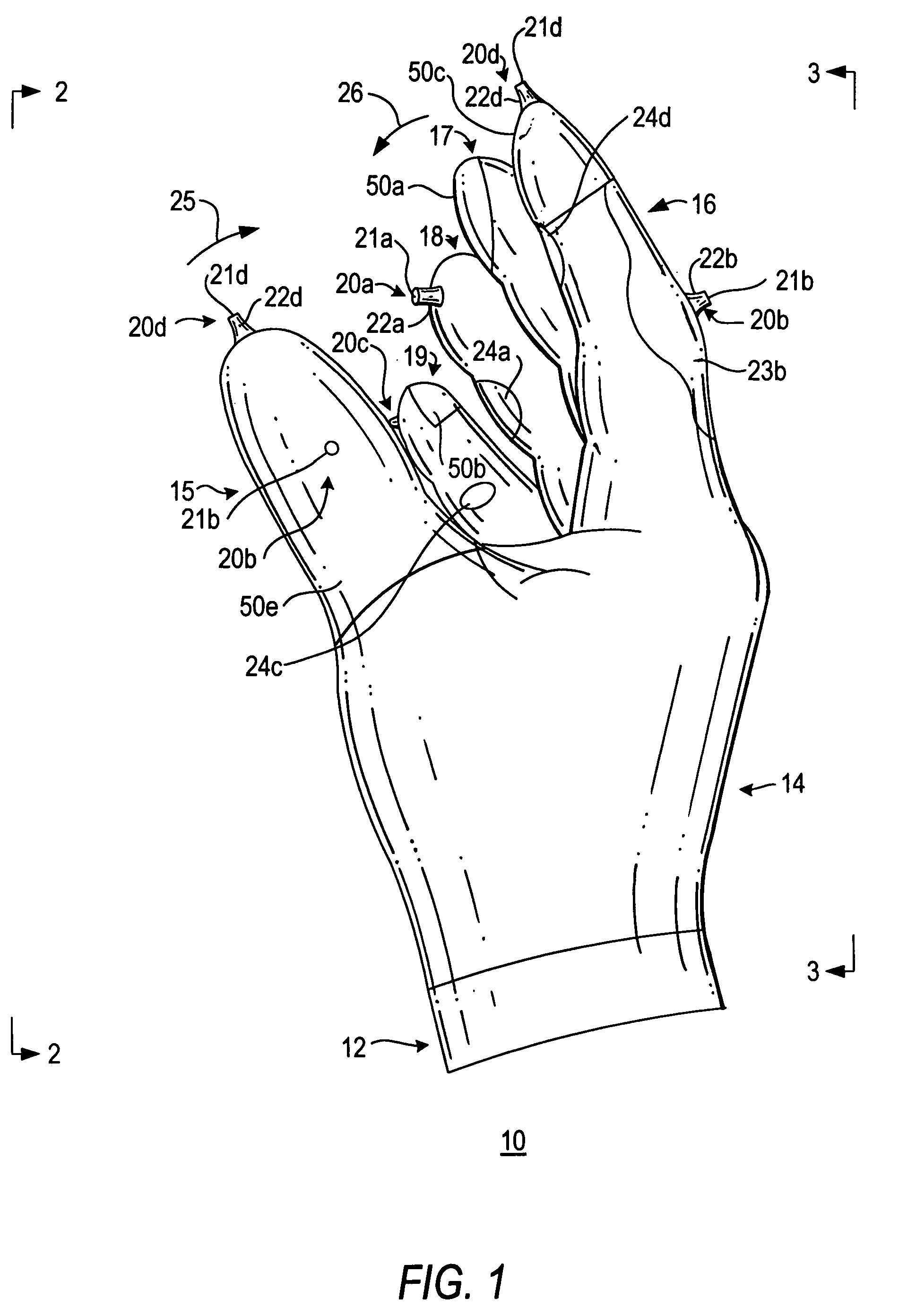 Hand covering features for the manipulation of small devices