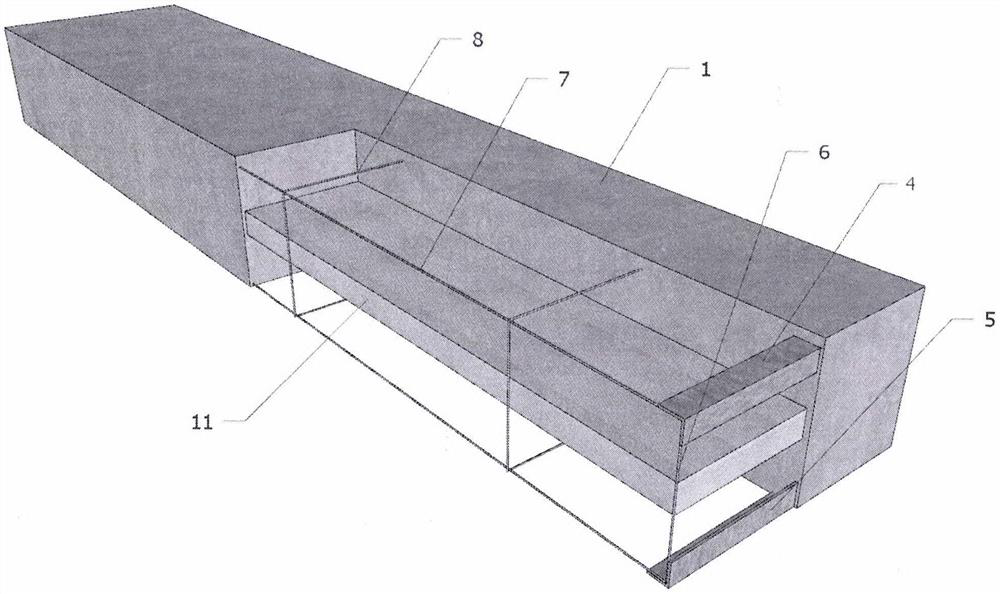 Ultrathin light self-thermal-insulation floor slab