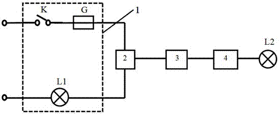 Delay illumination switch