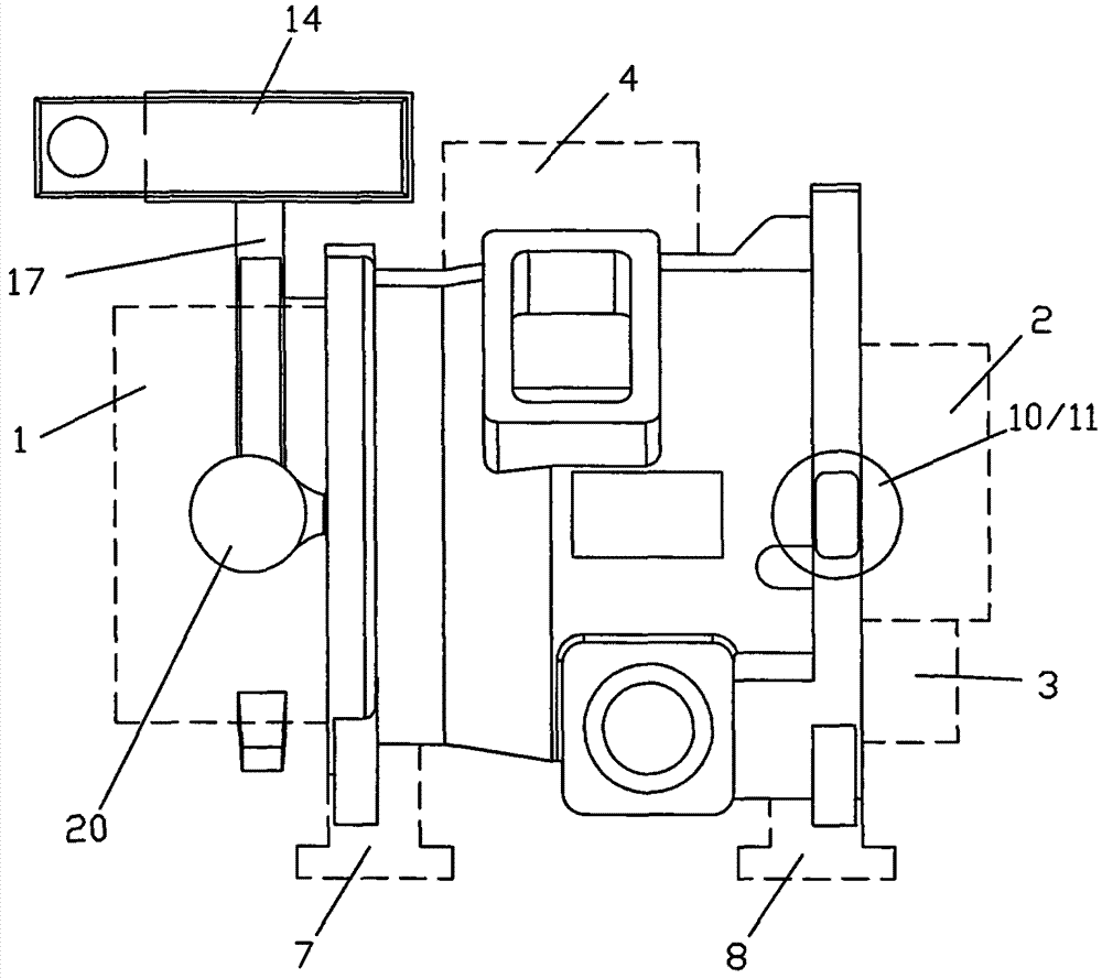 Method for casting ductile iron casting of air-conditioning compressor