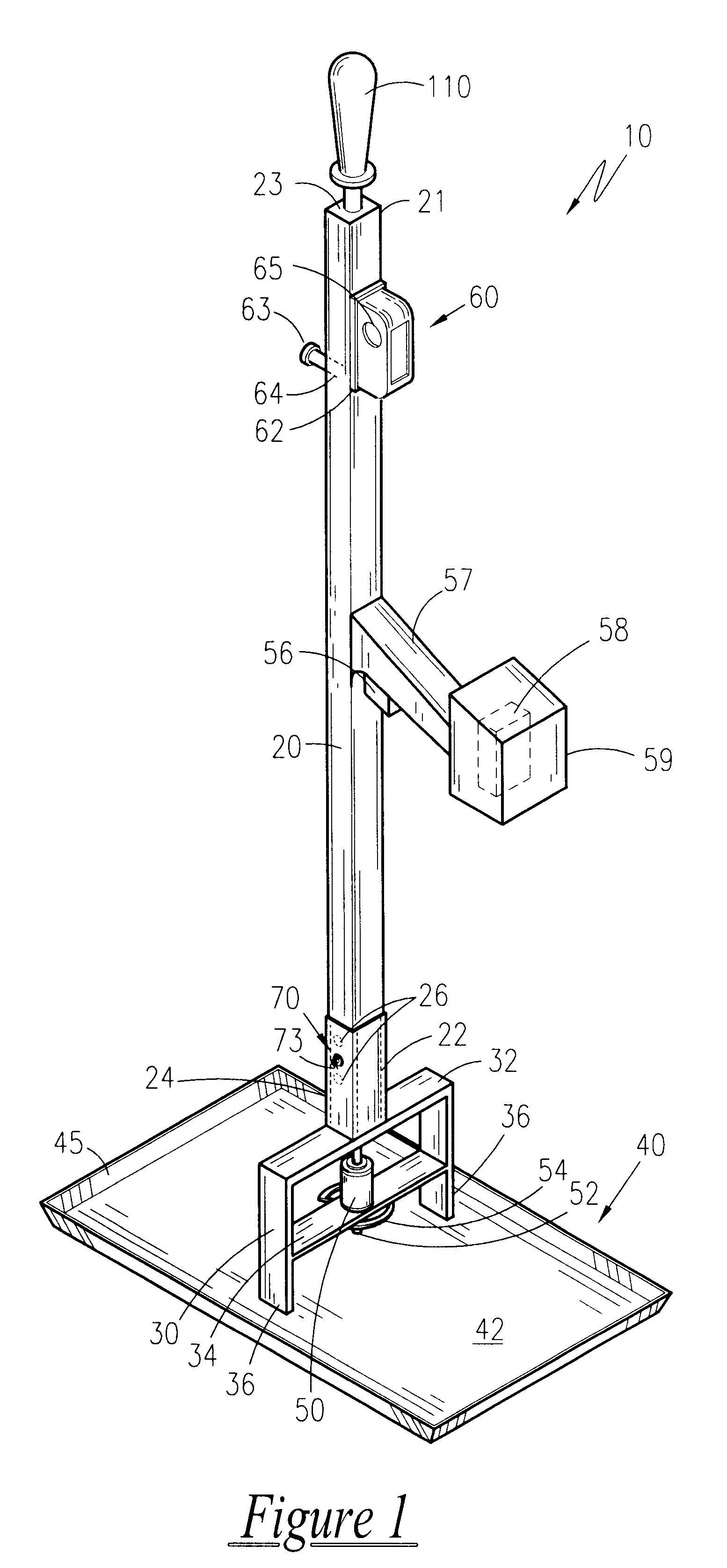 Portable, oscillating grade determinant apparatus incorporating laser signal receiver