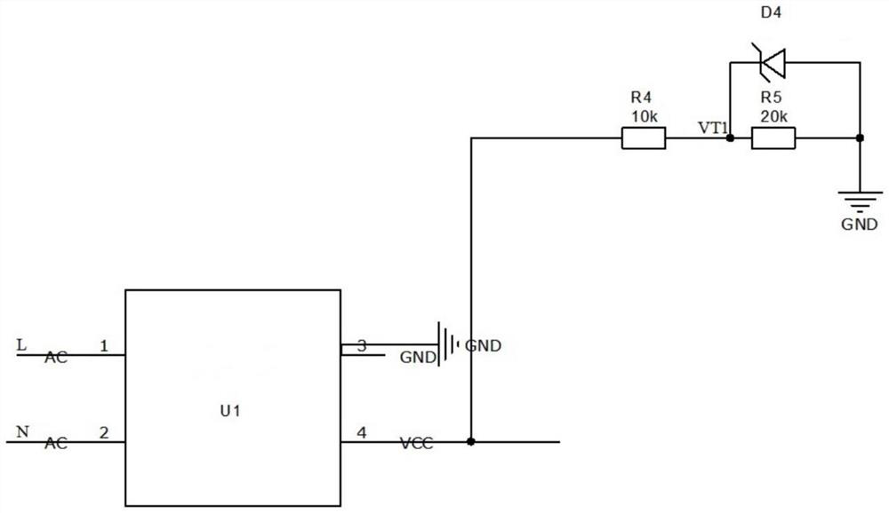 Power failure alarm and system based on GPRS network