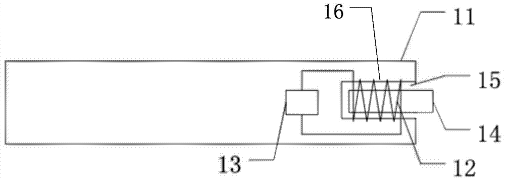 A waterproof button structure and electronic equipment