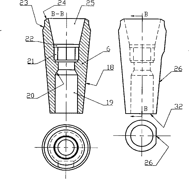 Bending large-angle base station device