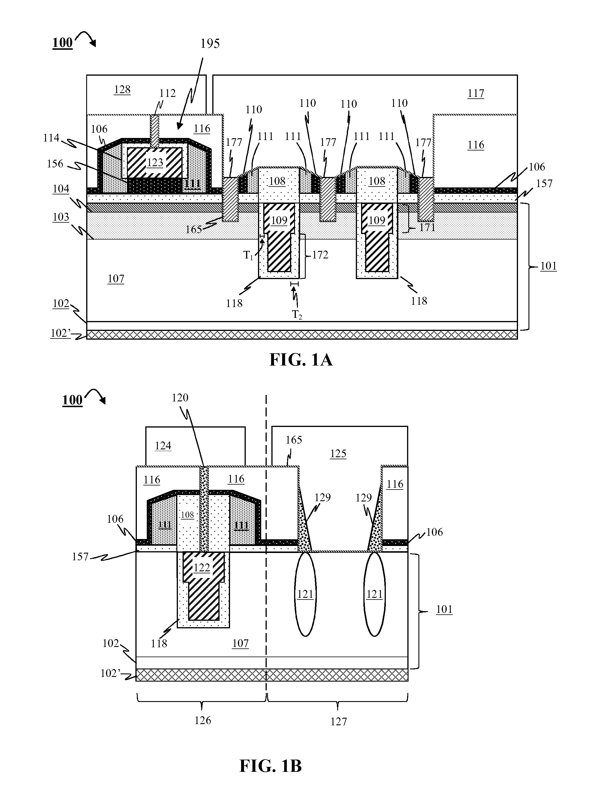 High density trench-based power MOSFETs with self-aligned active contacts and method for making such devices