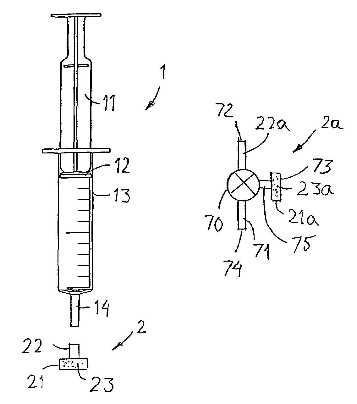 Method and arrangements in aseptic preparation