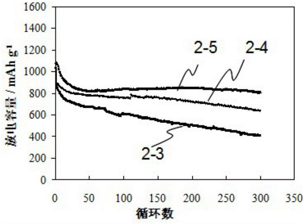 High lithium ion conductivity lithium sulphur battery capable of restraining shuttle of polysulfide ions