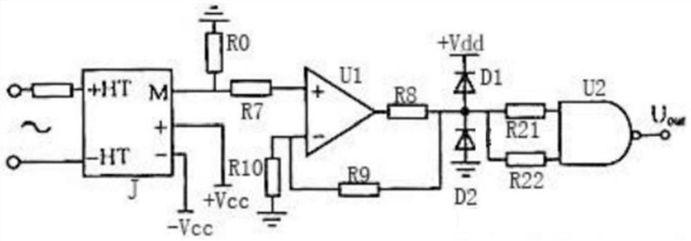 Cable detection test system containing harmonic current